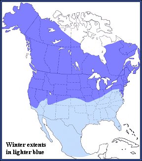 Breeding Range Map