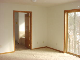 master bedroom & lake view