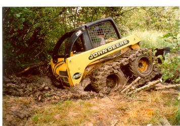 Skidsteer stuck!