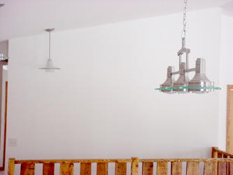 Kitchen to stairway lighting