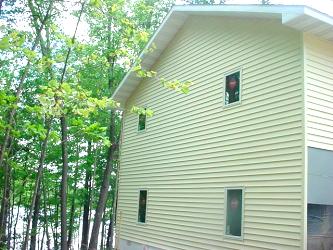 lake & two story view